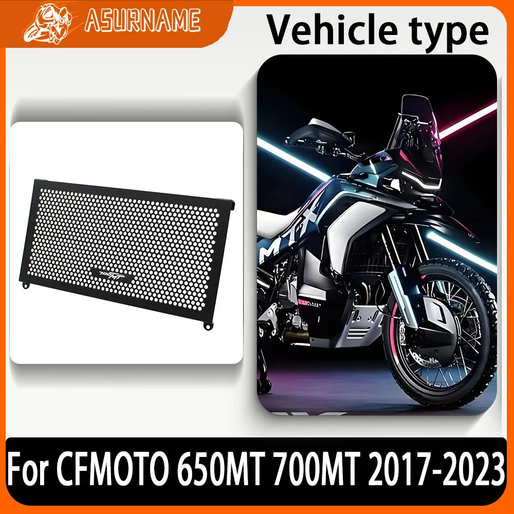 

For CFMOTO 650MT 700MT 2017-2023 700MT 650 700 MT Motorcycle Radiator Guard Grille Cover Protection Accessories