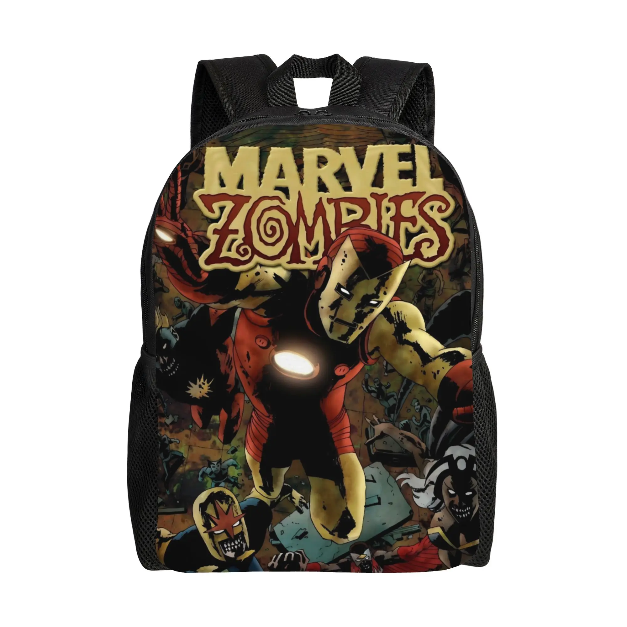 

Back to school season Zombie Iron Man Leads Backpack Marvel Couple Classic Backpack