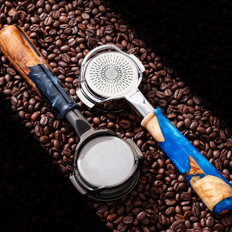 Practical Stainless Steel Reinforced 2 Ear Portafilter Replacement Handle Suitable for E61 Coffee Machine Models 87HA