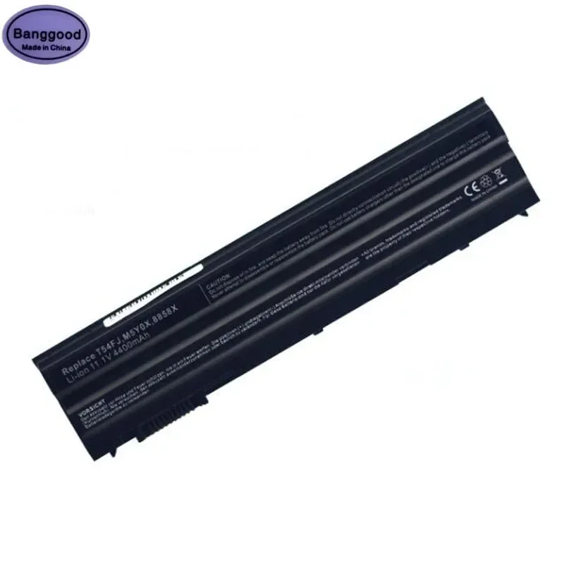 

4400mAh T54FJ UJ499 YKF0M Laptop Battery for Dell Latitude E5430 E6430 E5520m E5420 E6120 E6520 E6420 E6520 Vostro 3560 8858x