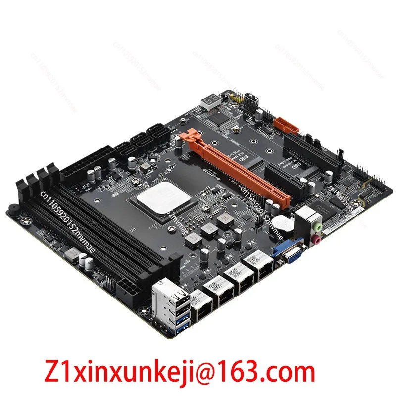 PCDN Motherboard NAS Motherboard D1581Q3 Board U Set Integrated Display 2.5G Network Port Network Disk Game Virtual Machine