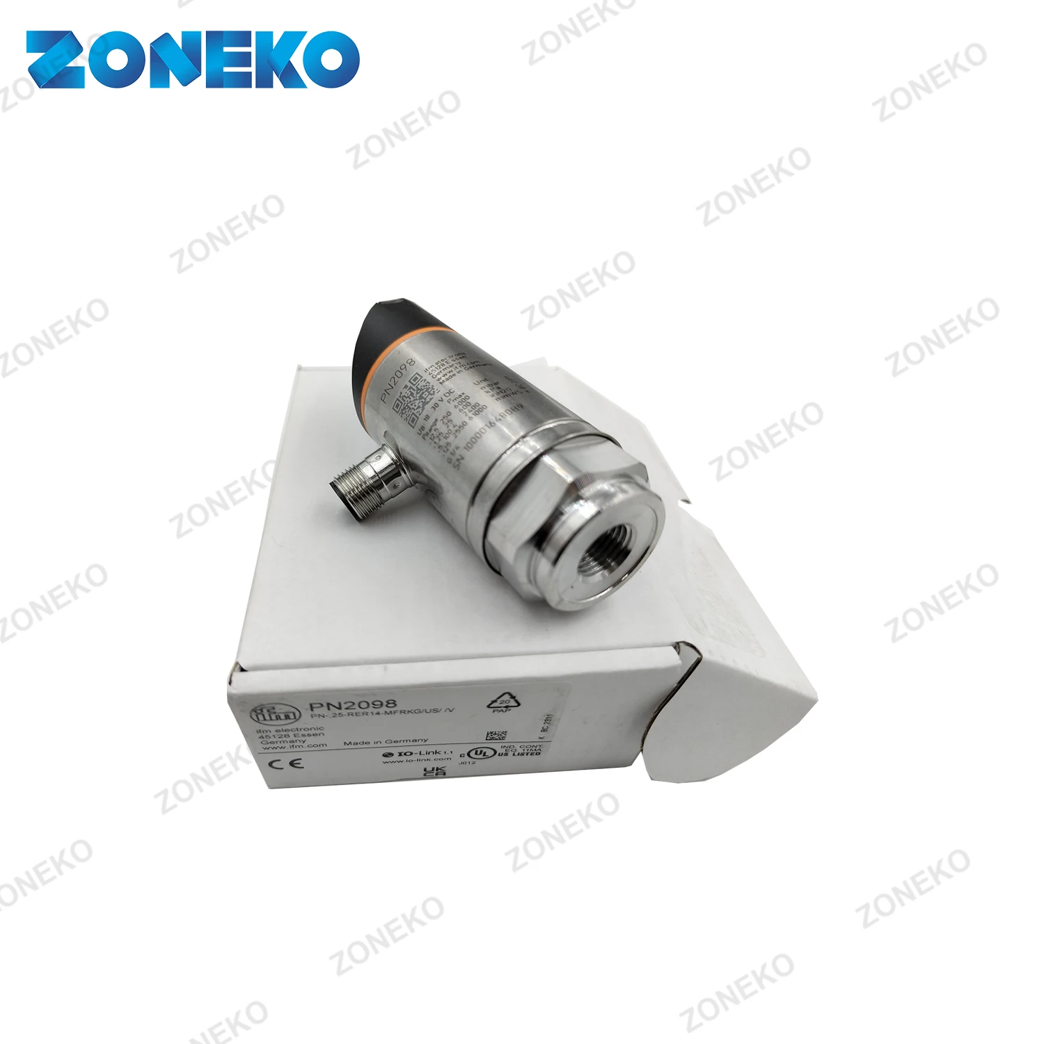 

PN2098 IFM Pressure Sensor with Display PN2098 PN-,25-RER14-MFRKG/US/ /V PN2022 PN2070 PN2071PN2091 PN2092 PN2093 PN2094