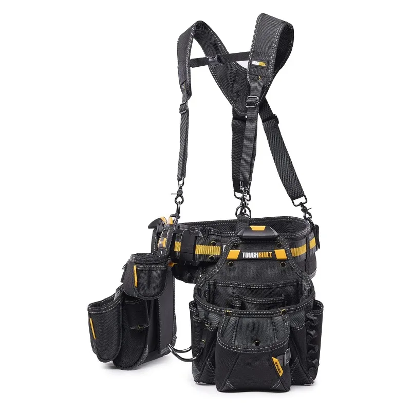 ToughBuilt TB-CT-101-5P 5PC Pro Contractor Tool Belt Set Tools Packaging Bag