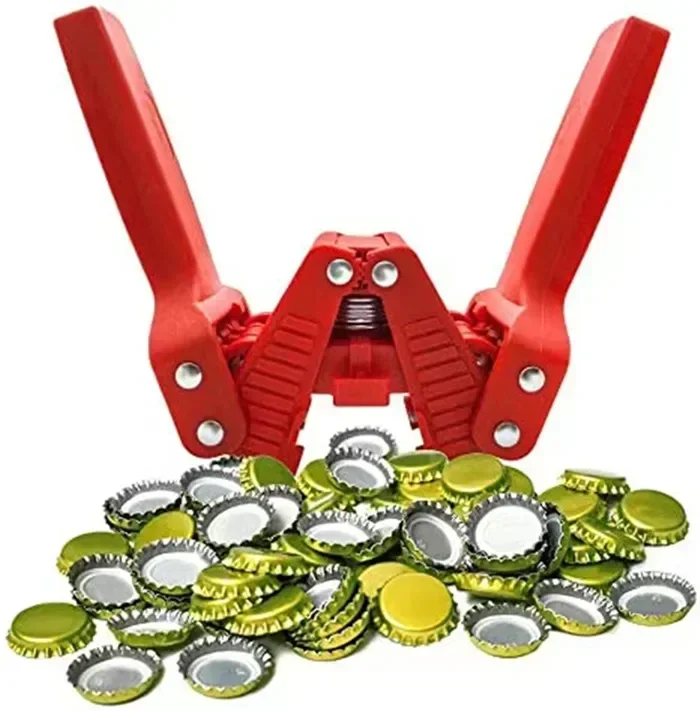 

Hot Selling Red Color Beer Manual Plastic Bottle Capper Crown Capper Beer Cap Capping