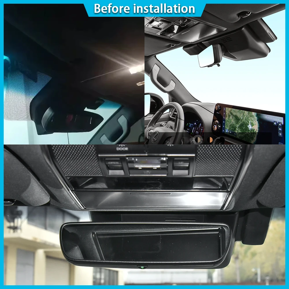 لكزس LX 700h LX700h J310 2024 2025 2026 4K DVR داش كام كاميرا السيارة UHD 2160P سوني عدسة 24h رصد مسجل فيديو تسجيل