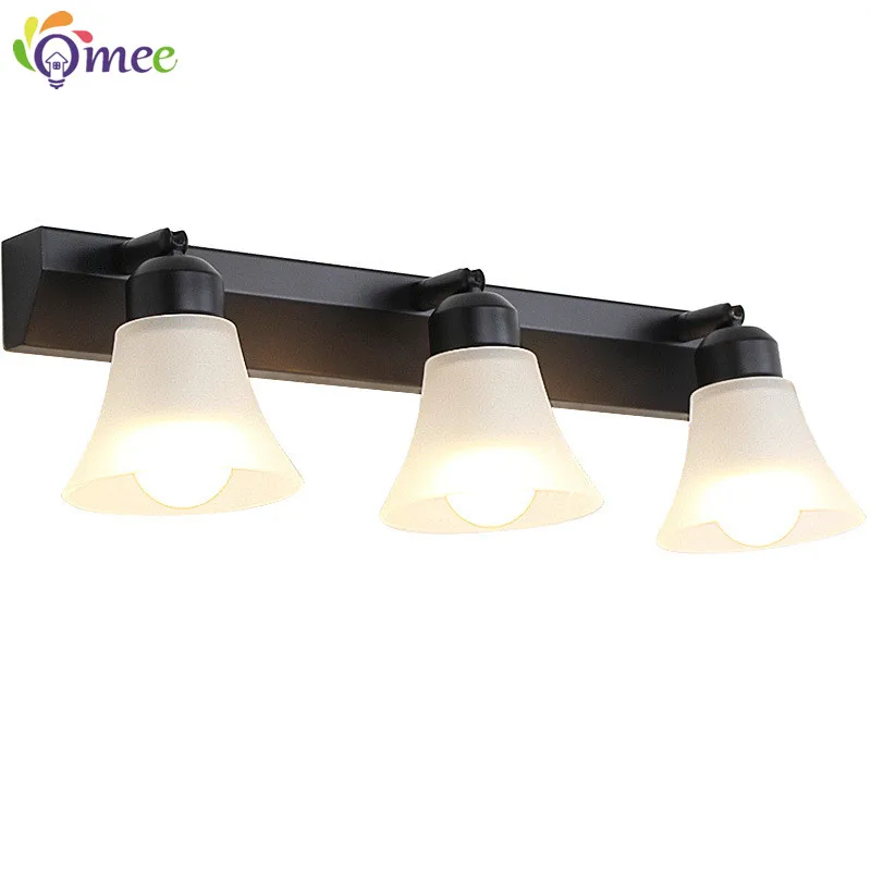 OMEE Led الحمام ضوء مرآة الجدار مصباح إضاءة المنزل الغرور جدار جبل تركيب المصابيح الحديثة مصابيح الحائط لغرفة المعيشة غرفة نوم