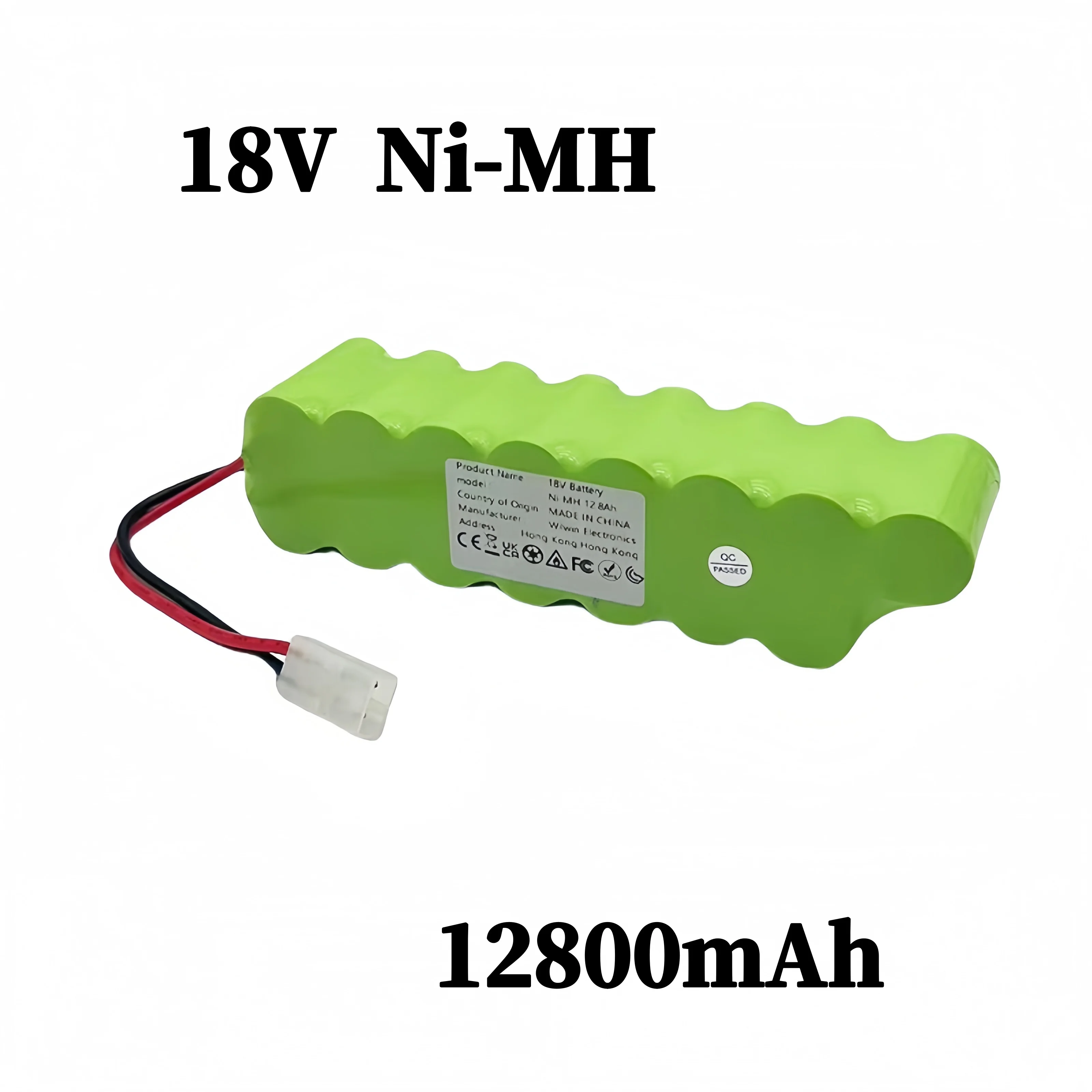 

18V 12800mAh rechargeable vacuum cleaner nickel hydrogen battery, suitable for Rota or Tefal whirlwind extreme vacuum cleaners