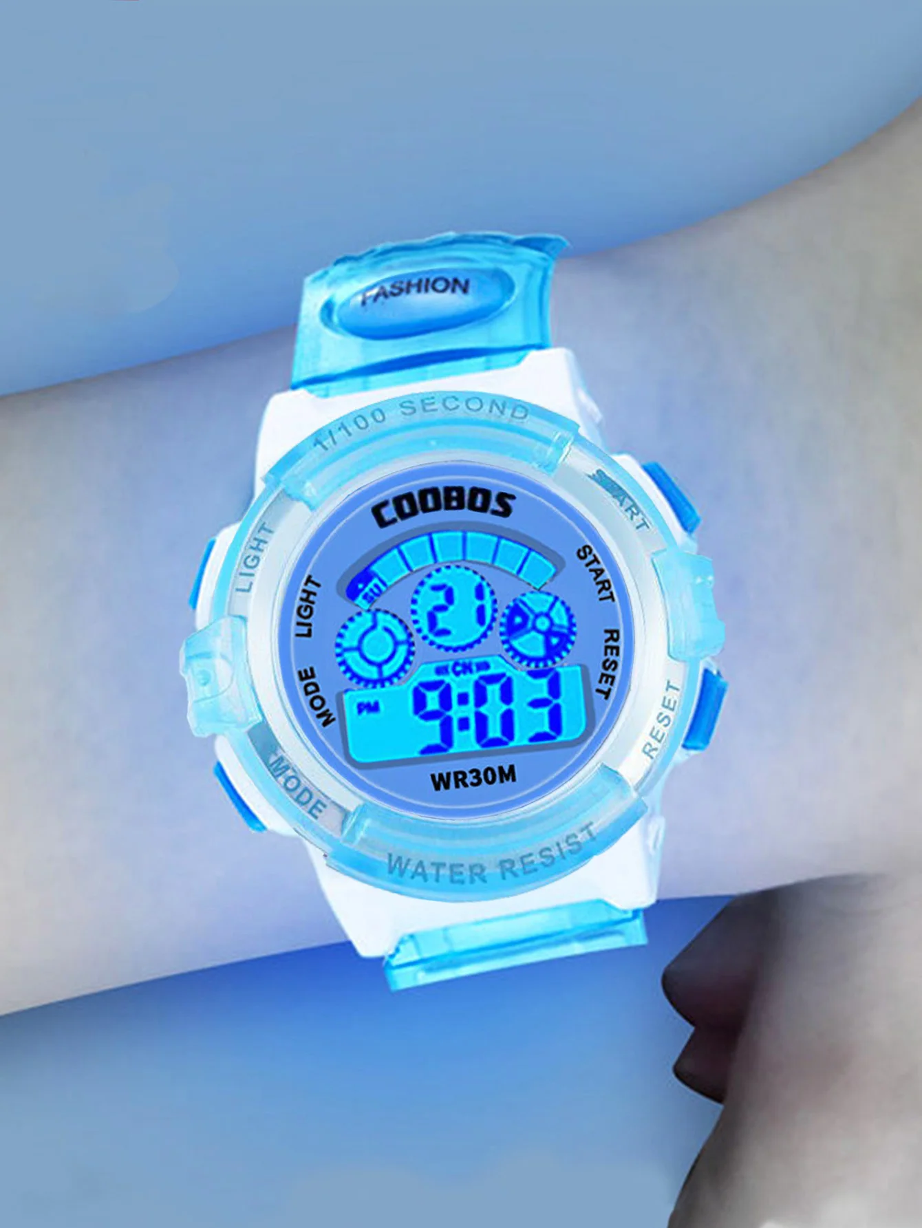 Fashion Simple Silicone Electronic Watch