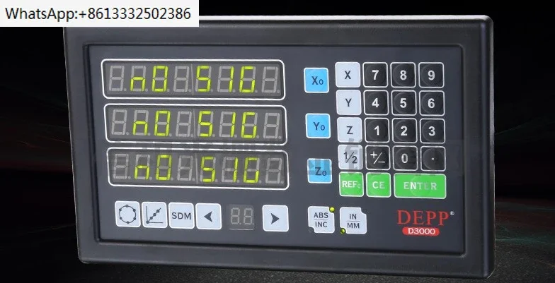 NEWALLb60 digital display meter e70-m ball grid ruler reading head