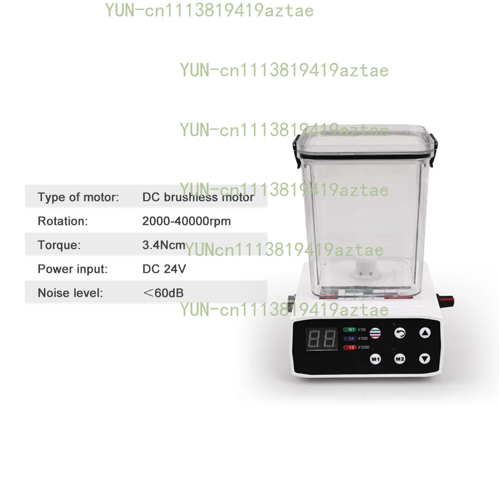Multifunctional       Electric Micromotor with Water Tank and Fiber Optic Handle Internal Water Spray Electric Motor Lab Tools