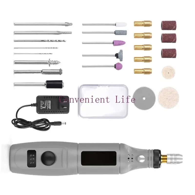 

L1EE Quiet Operation Tiny Engraving Pen Ergonomic Design Grinding Machine Tool for Model Repairing & Detailed Craft Projects