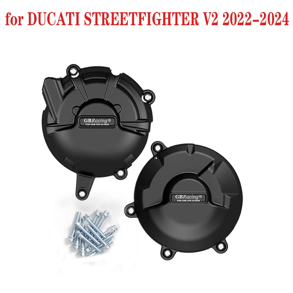 For DUCATI STREETFIGHTER V2 2022-2024 Engine Protection Cover Racing Engine Protective Cover