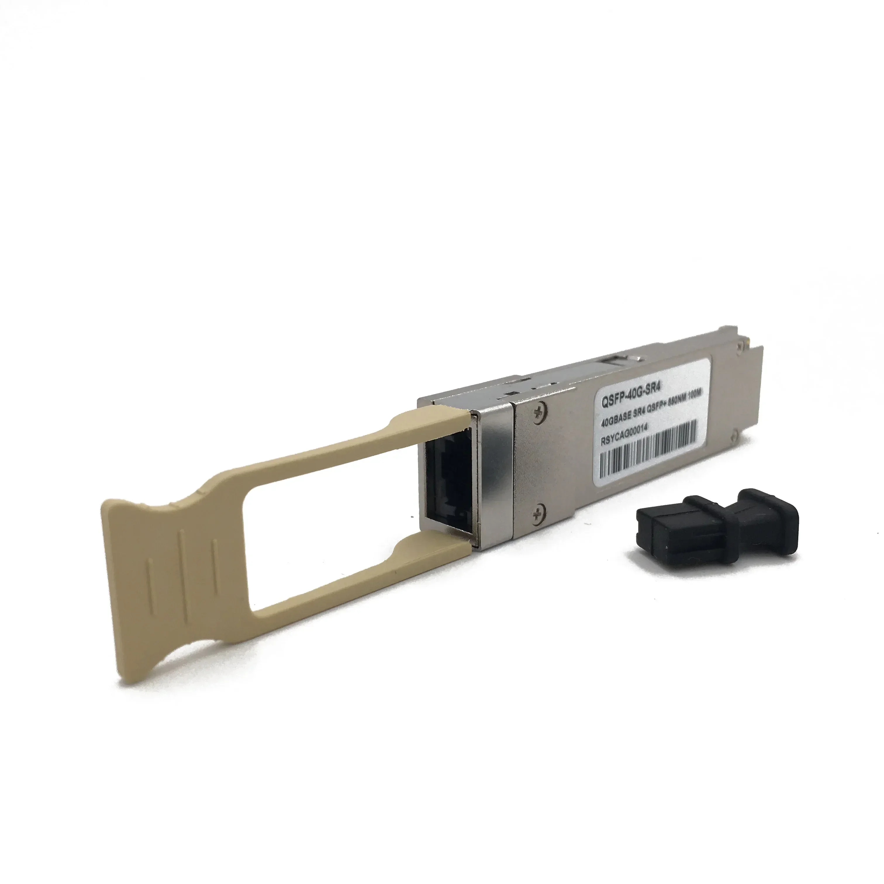 โมดูลรับสัญญาณ QSFP-100G-SR4 ดูเพล็กซ์ LC 100G 100 เมตร QSFP28 SR4