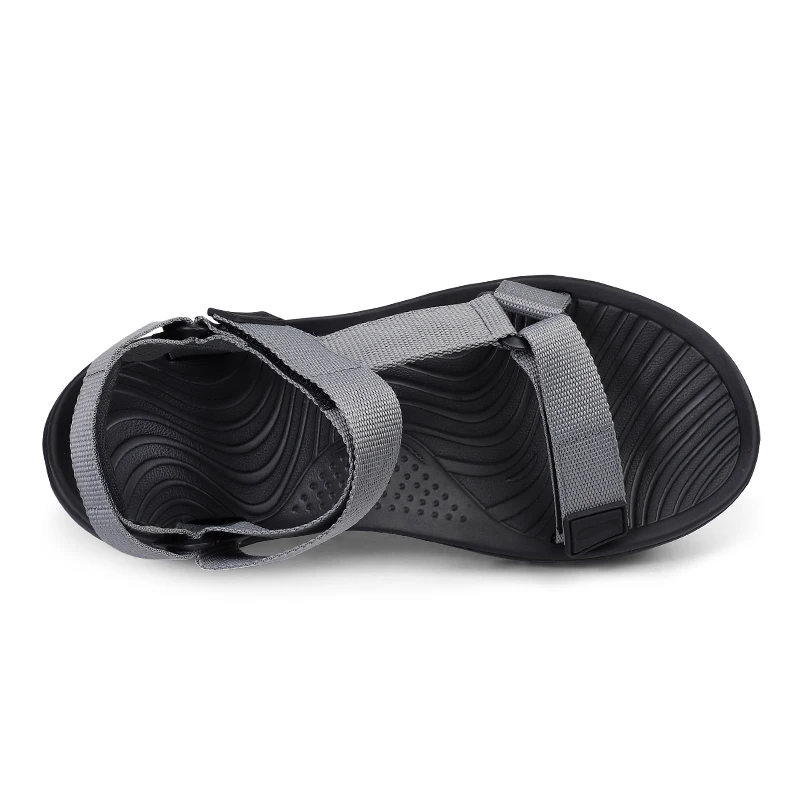Mens Sandals Summer Thick Bottom Comfortable Slippers Solid Color Canvas Lightweight Men's Sandals One Slippers 39-46#