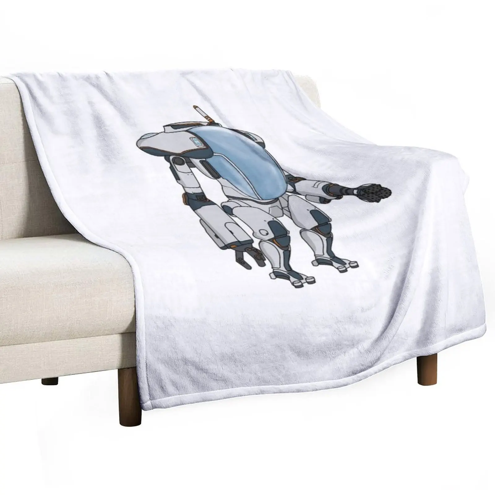 

Subnautica Prawn Suit Throw Blanket Luxury Brand Nap Polar Sofa Quilt Blankets