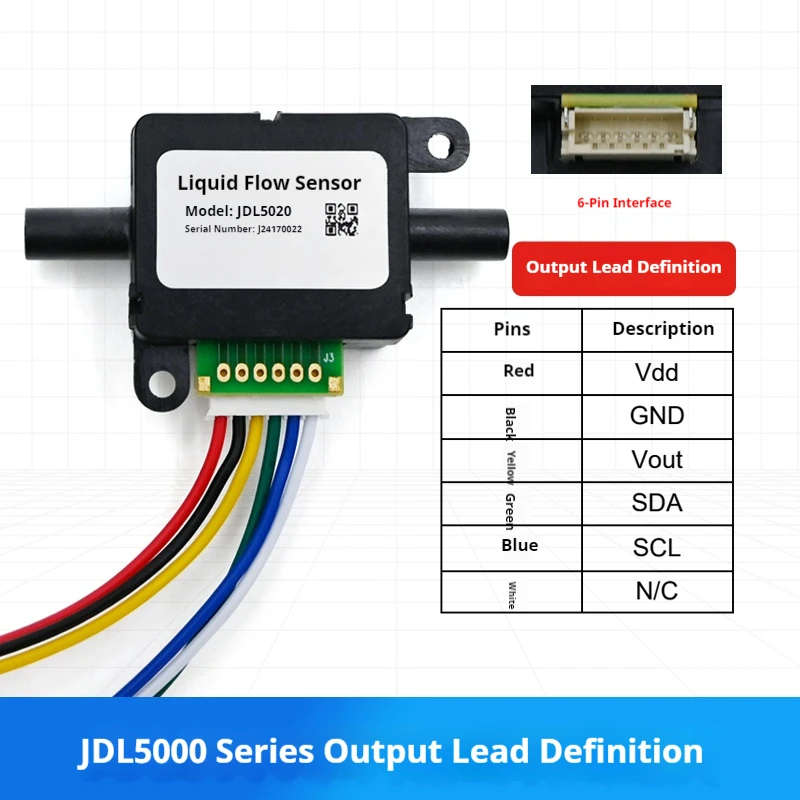 High Precision Liquid Flow Sensor for Water Purifier Filtration System 700 mL/min Flow Meter 30 PSI Drinking Water Application - view 4