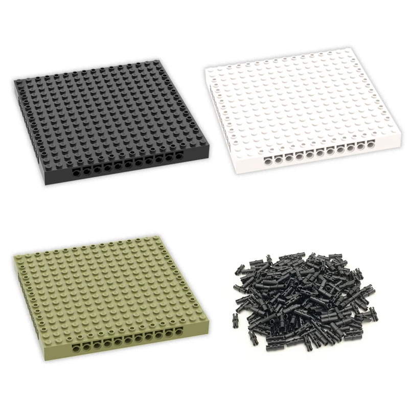 Wholesale Pixel Art Building Block Bottom Plate 65803 Brick 16X16 Baseplate Part Compatible 98138 Pixel Small Particles Toy Gift