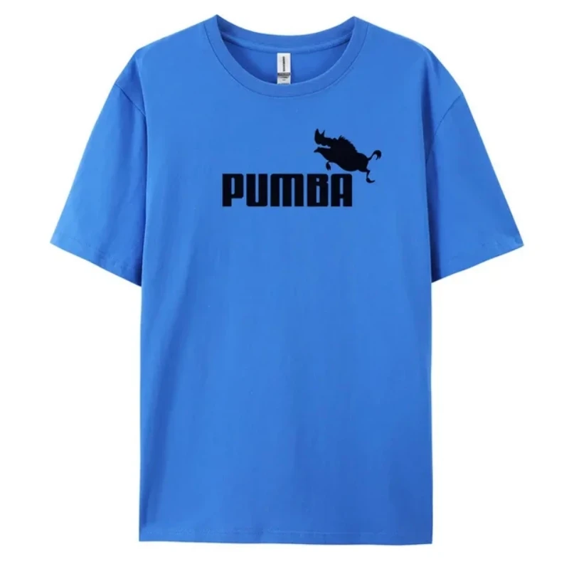 Pumba Cool Printed T-Shirt for Men, Short Sleeve Cotton Tee for Fashionable Style high quality men t shirt male Clothing