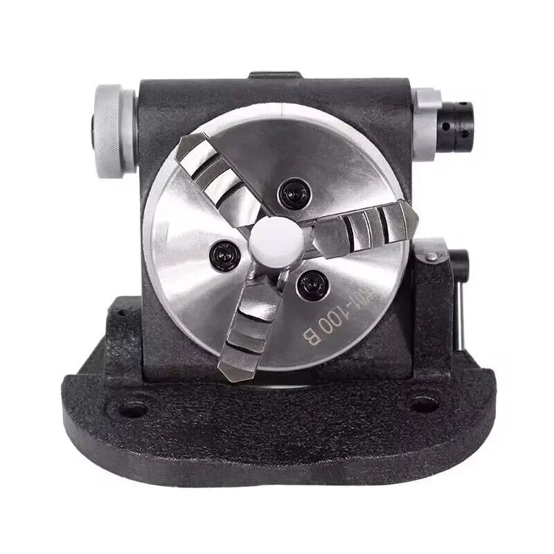 

Excellent Sharing 4 Inches Micro Vertical Horizontal Universal Indexing Head Simple Indexing Plate Inclination Indexer Drilling