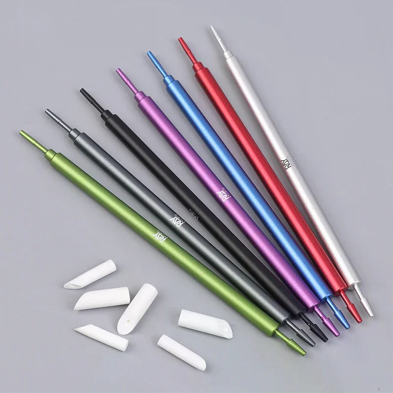 Metal Wiping Stick Seepage Cleaning Swab With Replace Wiping Cotton Tips For Model Hobby Panel Liner Cleaning Stick - view 3