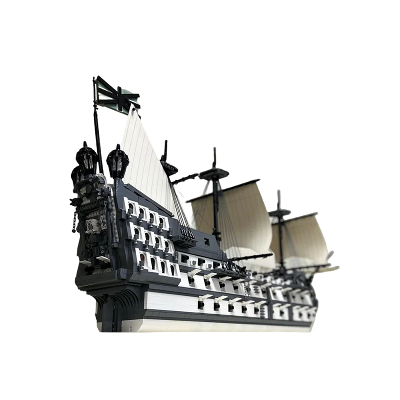 4763pcs MOC Unicorn HMS Classic Collection Model Building Blocks Module Figure Ship Robot Aircraft Train City Medieval Toy Gift