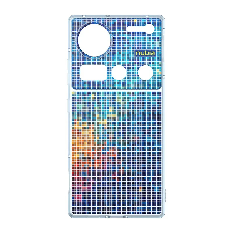 Nubia Z70Ultra الأصلي حالة وقائية بسيطة مريحة غطاء كامل حالة الهاتف المحمول Cus موضوع تصميم ible مع 5G