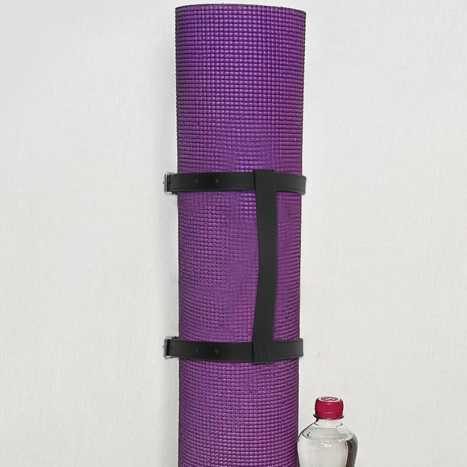 

Adjustable Pu Carrying Strap For Travel Rug Outdoor Blanket Floor Mat Beach Camping Strap For Picnic Bedroll Belt