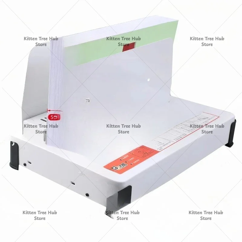 Hot Melt Binding Machine GD380 A4 Book Cover Glue Binder Electric Hot Melt Glue DIY Wireless Glue Binding Machine