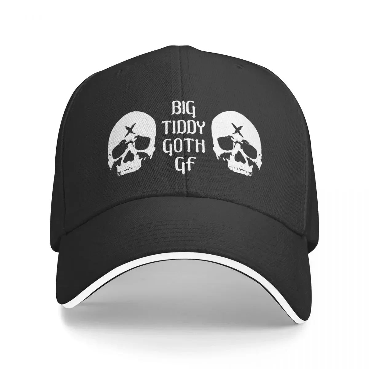 Big Tiddy Goth GF Girlfriend with Skull boobs Baseball Cap Thermal Visor beach hat Women's Beach Outlet Men's