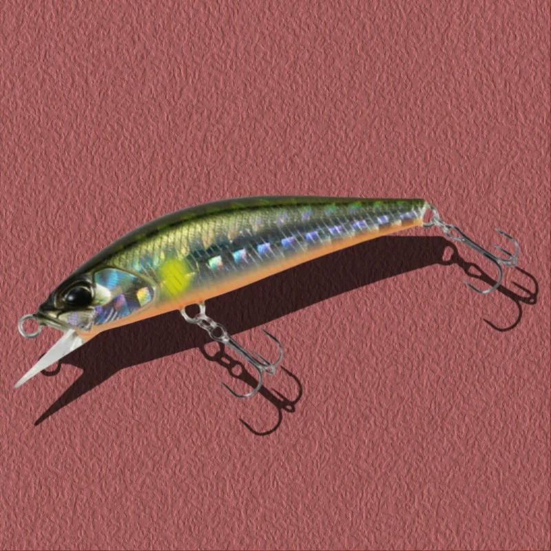50mm 4g Duo Sinking Mini Minnow Stream Fishing Bait Spearhead Ryuki 50S Artificial Wobbler Fishing Lure for Largemouth bass Carp