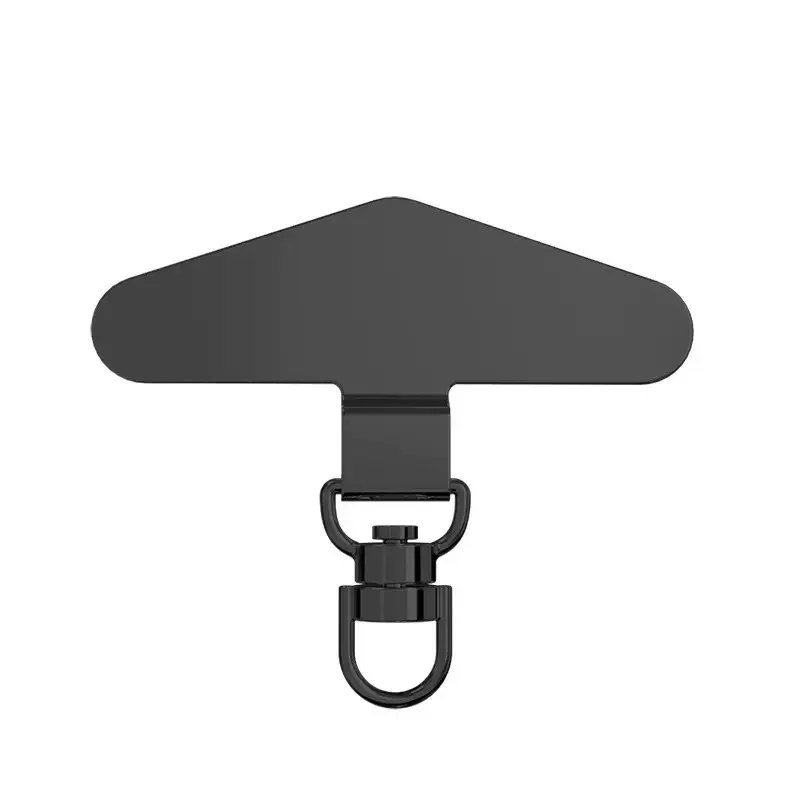 360 °   Rotatie Metaal Stalen Telefoon Tether Tab Mobiele telefoon Lanyard Patch Pakking Universele mobiele telefoon Lanyard Veiligheid Connector Stuk