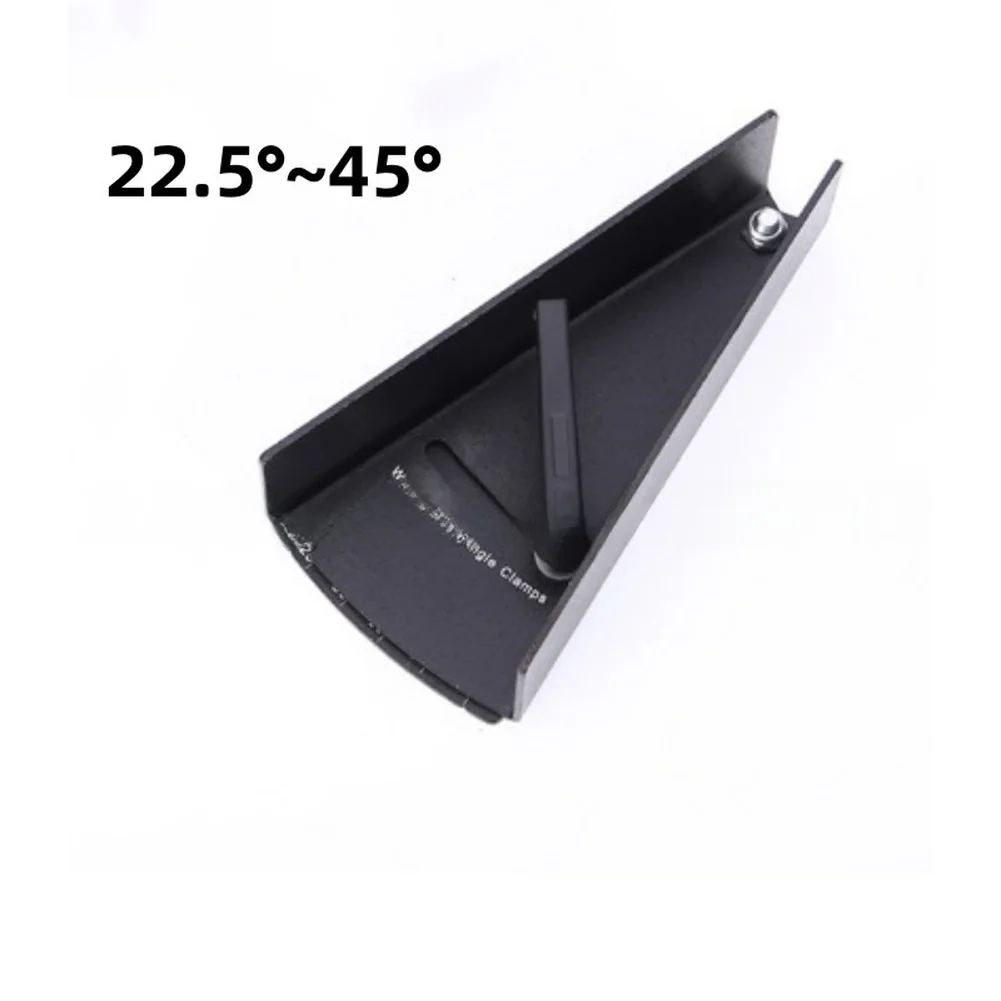 Bevel Gauge Angle Finder For Workshop Use Black Multi Angle Measurement Ruler Angle Measurement Tool 22.5-180 Degree Range