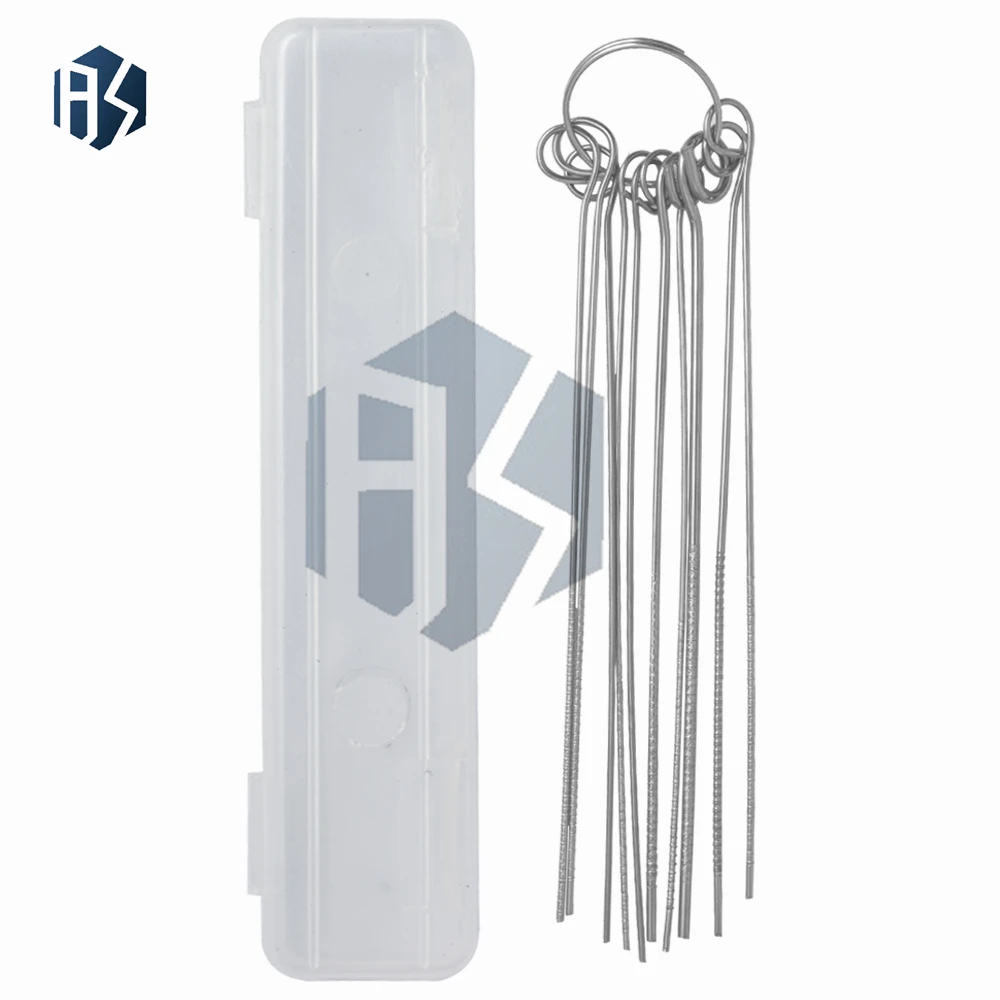 10 Kinds Stainless Steel Needle Set PCB Electronic Circuit Through Hole Needle Desoldering Welding Repair Tool 80mm 0.7-1.3mm