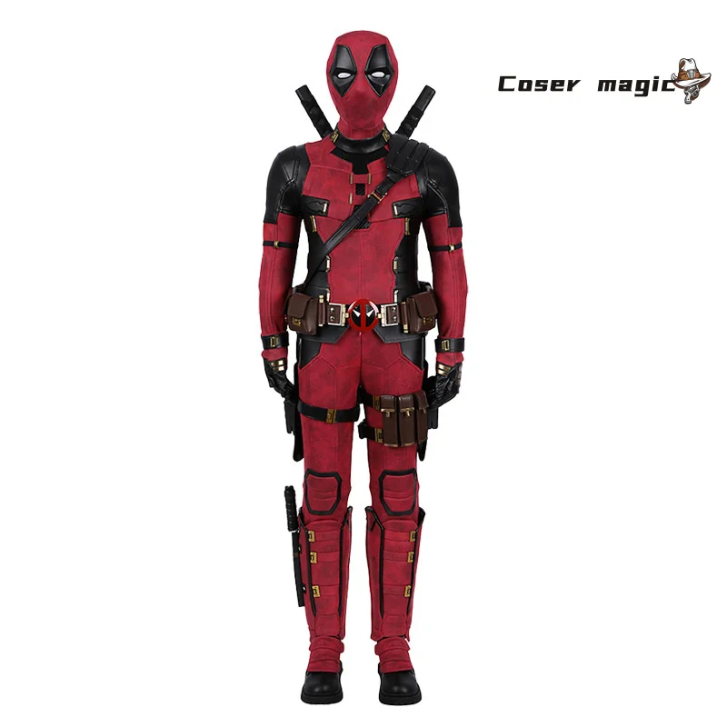 데드 코스프레 풀 Cosutme 웨이드 윈스턴 윌슨 코스프레 의상 어린이 에디션 영화 안티 히어로 슈트 할로윈