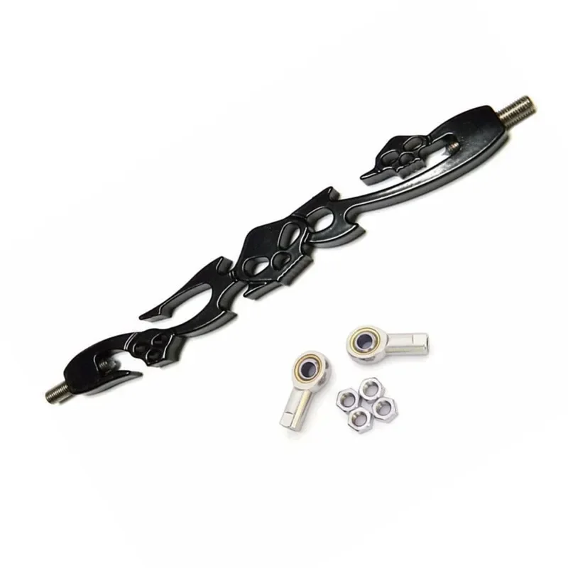 Motorcycle Black Skull Shift Linkage for Harley Softail Dyna Wide Glide FX FLT FLH Touring