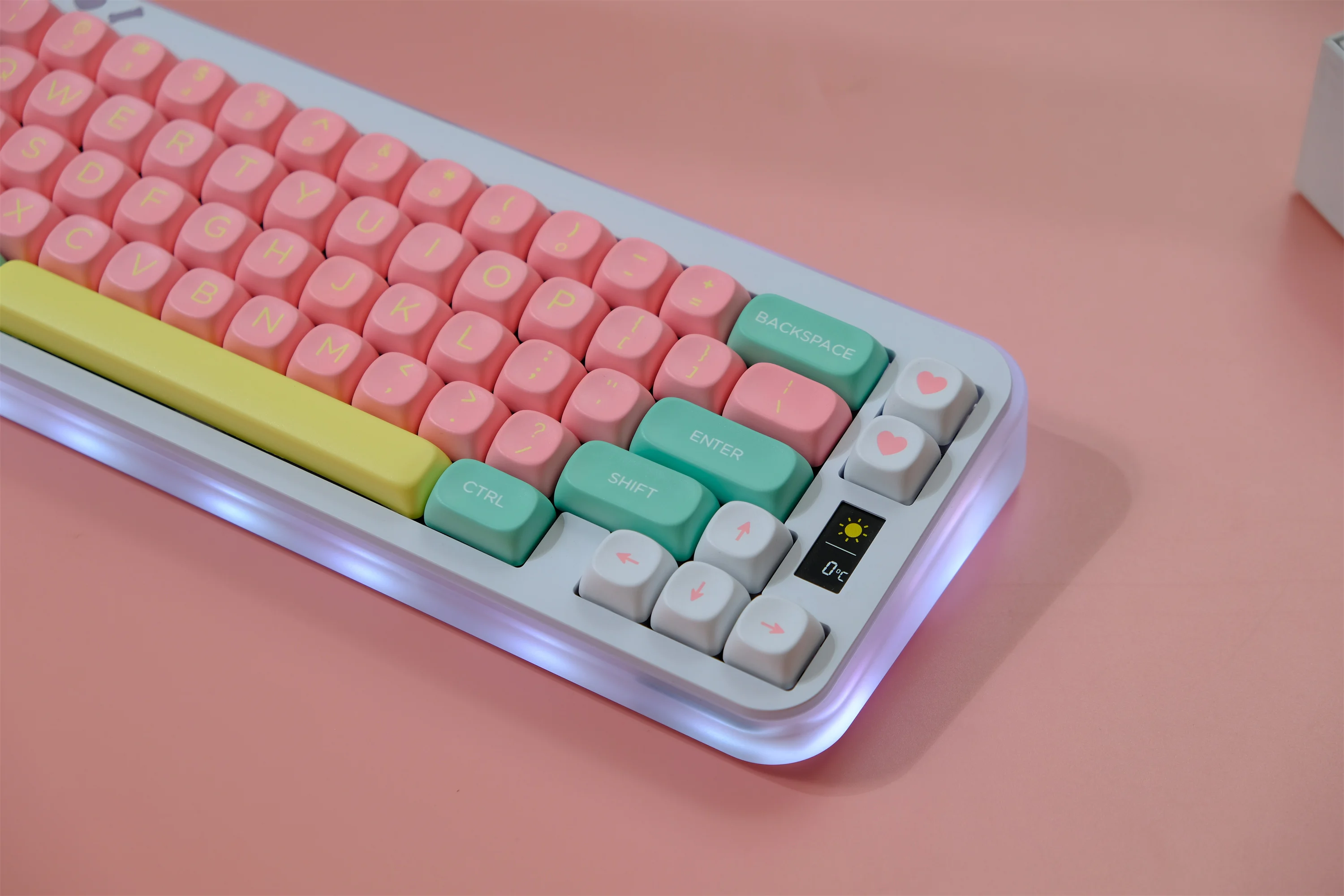 Lollipops 132 Keys Keycaps Set PBT Material MOA Profile DYE-SUB Wooting Personalized For CHERRY MX Switch Mechanical Keyboard