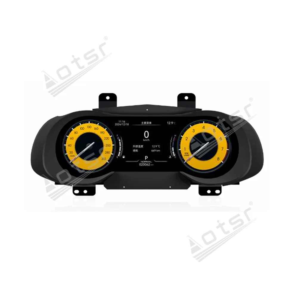 High Quality Digital Cluster Odometer For Maserati President 2013-2023 LCD instrument panel Carplay Virtual Cockpit Speed Meter