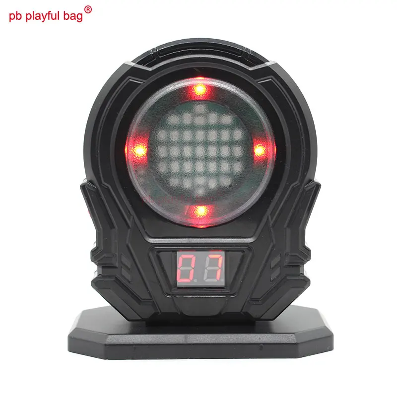 Outdoor Sports CS Game Equipment Laser Induction Target with Music Lighting Scoring Training Target Competition Toy Parts QG424