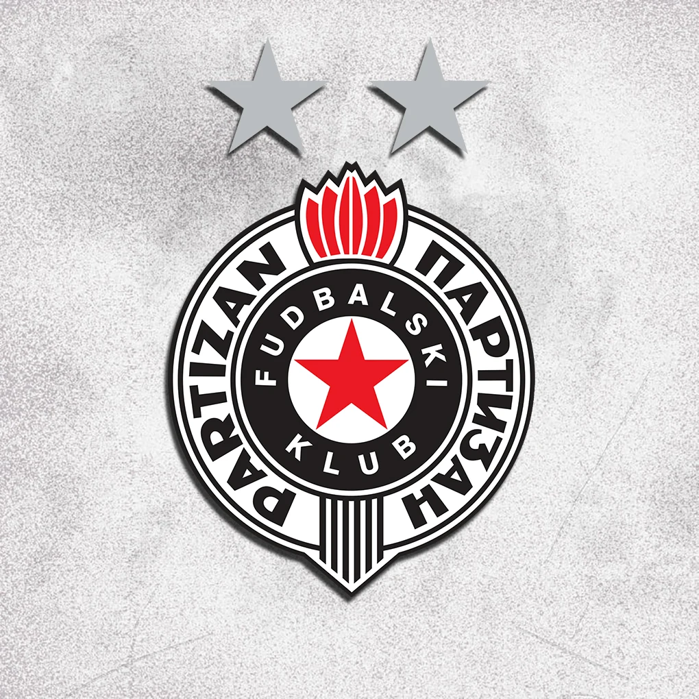 Car Stickers Partizan Belgrade Fudbalski Klub Crystal Label UV Transfer Decals For Fuel Tank Cap Motor Computer Laptop iPhone