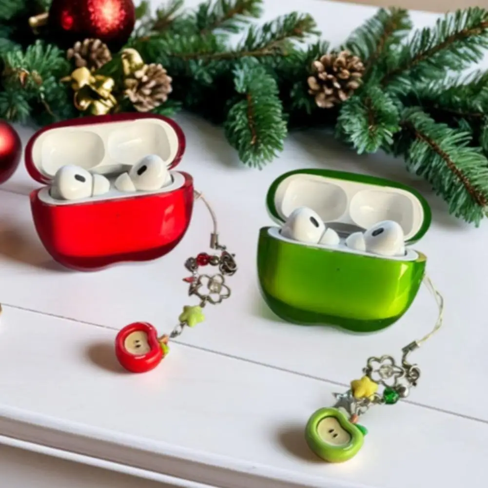 

Защитный чехол для Airpods Pro3, прозрачный мягкий чехол из ТПУ с фруктами, защита от падения и падения