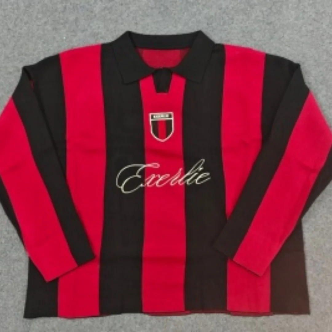 

Теплый свободный свитер унисекс с вышивкой букв, повседневный универсальный топ с длинными рукавами для мужчин и женщин, повседневная одежда