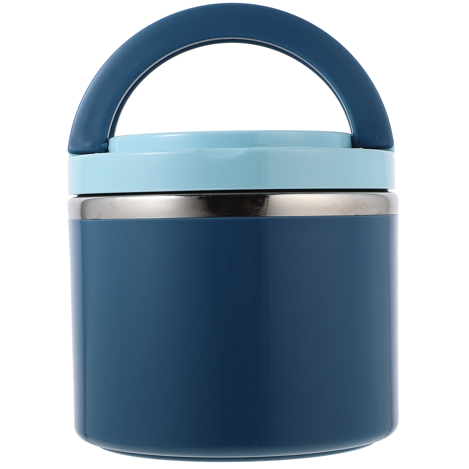 

Breakfast Cup Soup Containers Insulated Travel Stainless Steel PP Silicone Leakproof Wide Mouth Anti Slip Handle Oatmeal