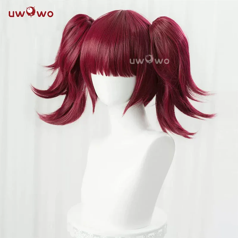 

UWOWO Cosplay Wig Anime Blackk Butlerr Meyy Rinn Cosplay Wig Short Wine Hair Mey-Rinn Wigs