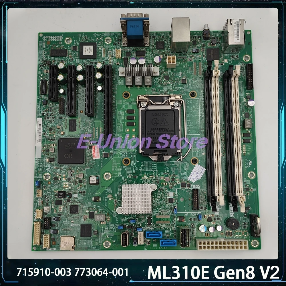 

ML310E Gen8 V2 715910-003 773064-001 For H/P Server Motherboard