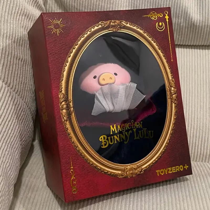 

Genuine Lulu The Piggy Magician Bunny Lulu Series Action Figure Cute Hanging Card Bagback Pendant Doll Toys Surprise Gift