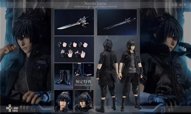 GAMETOYS GT-010 1/6 Soldier Noctis Lucis 12'' Action Figure Model