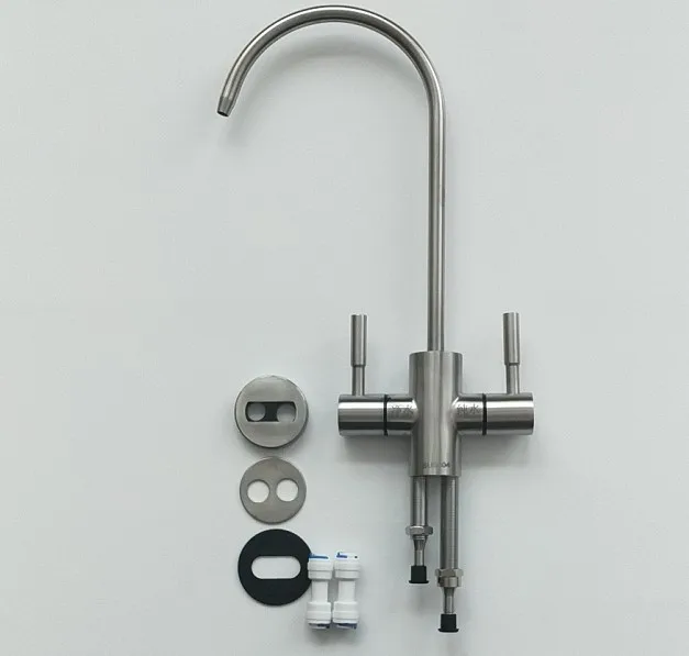 

Смеситель для очистки воды, бытовой очиститель воды, очиститель, кран 2/3/4 точки, прямой питьевой из нержавеющей стали 304, с