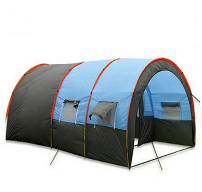 8 Person Season Outdoor Tunnel Camping Waterproof Large Family Tent