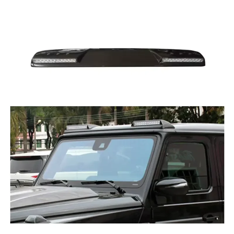Oem Dry Car Carbon Fiber Body Kit Roof Light Spoiler for G W463 2019 + Roof Light Cover