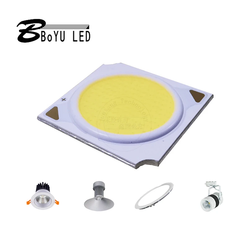 2pcs LED high power integrated light source panel light 20W wafer chip COB lamp beads integrated led light source